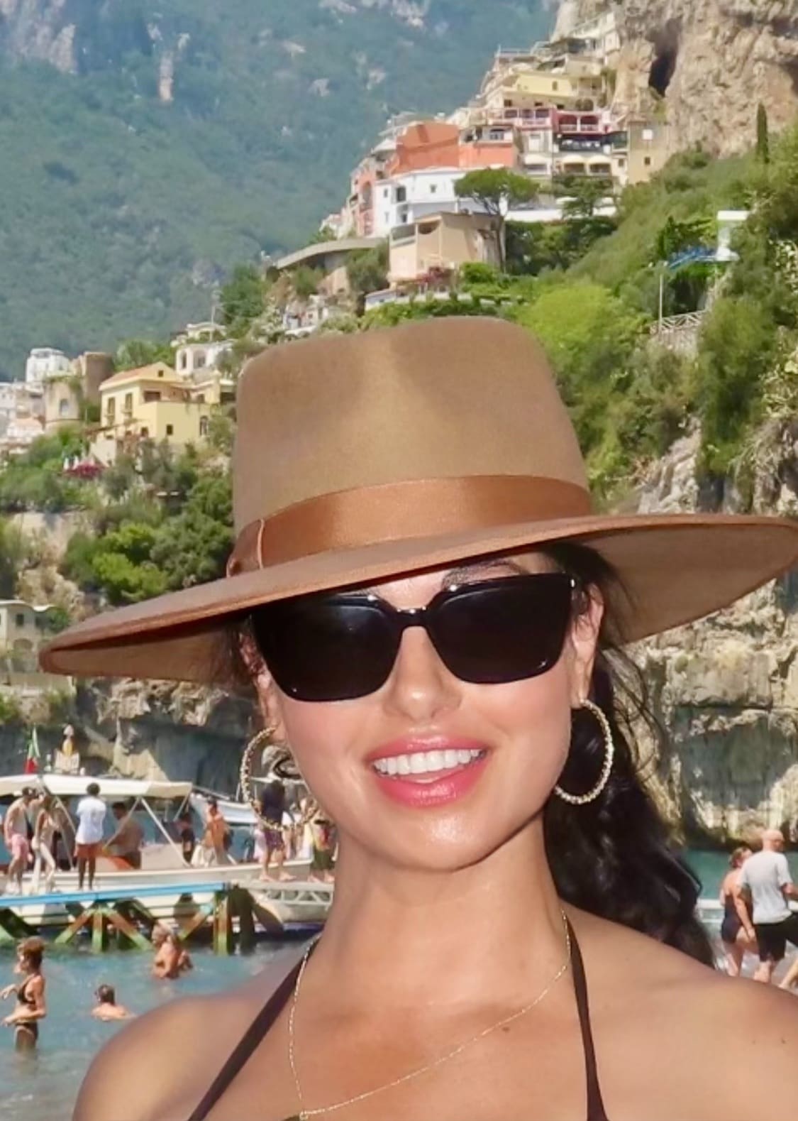Marney in Positano, Italy